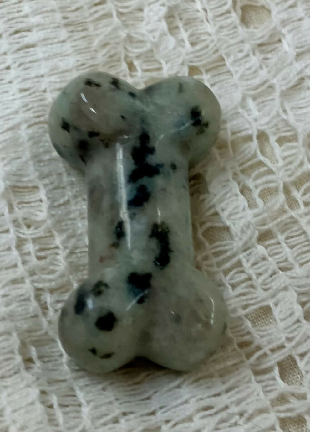 #3152 Crystal dog bone