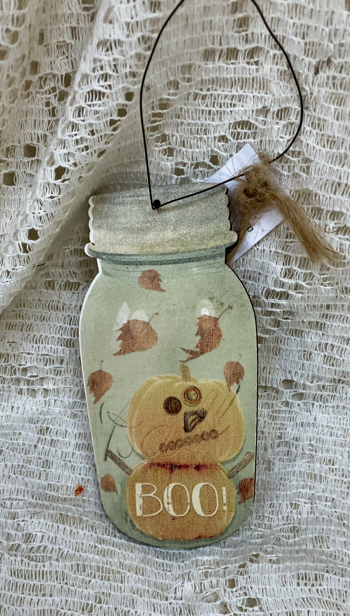 #1462 Boo ornament