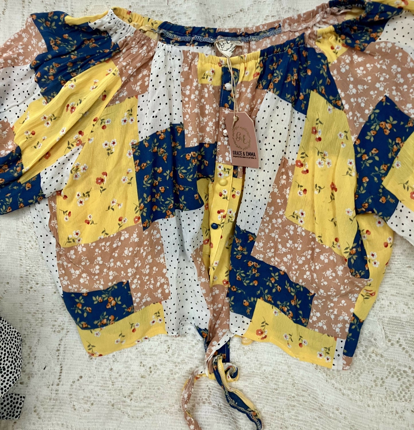 G & E Patchwork top 2XL #2650