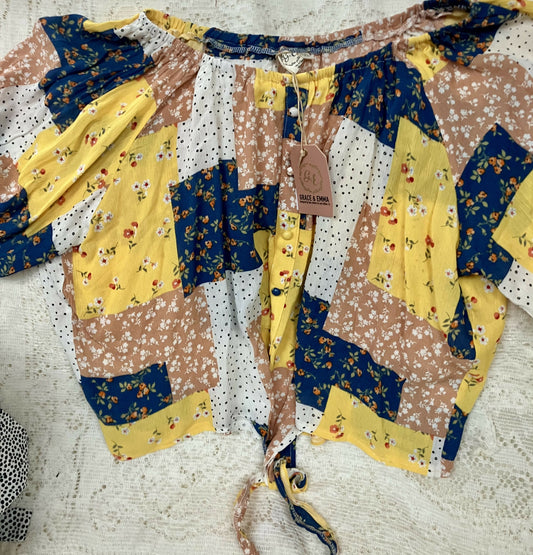 G & E Patchwork top 2XL #2650