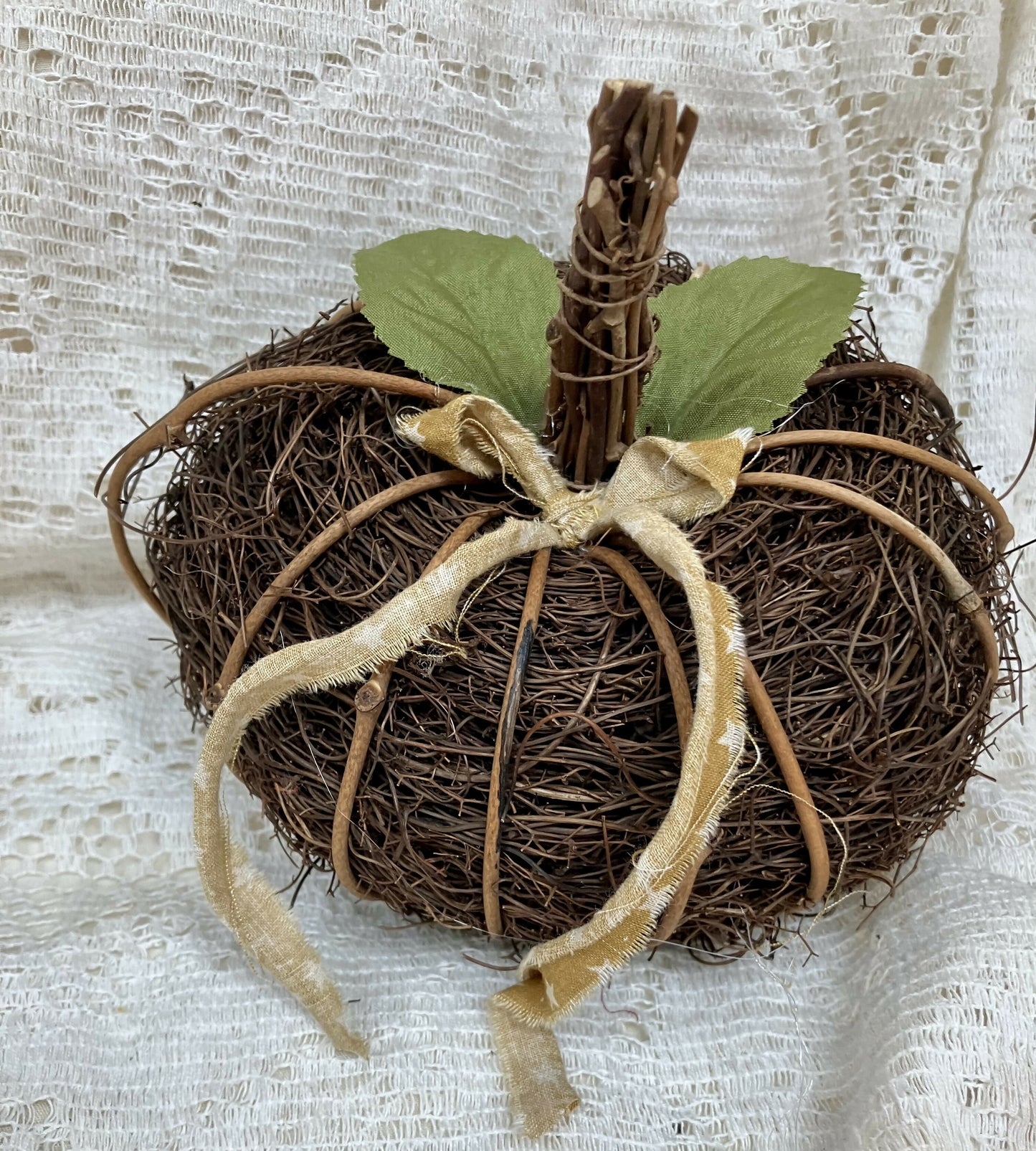 #99 Wicker pumpkin
