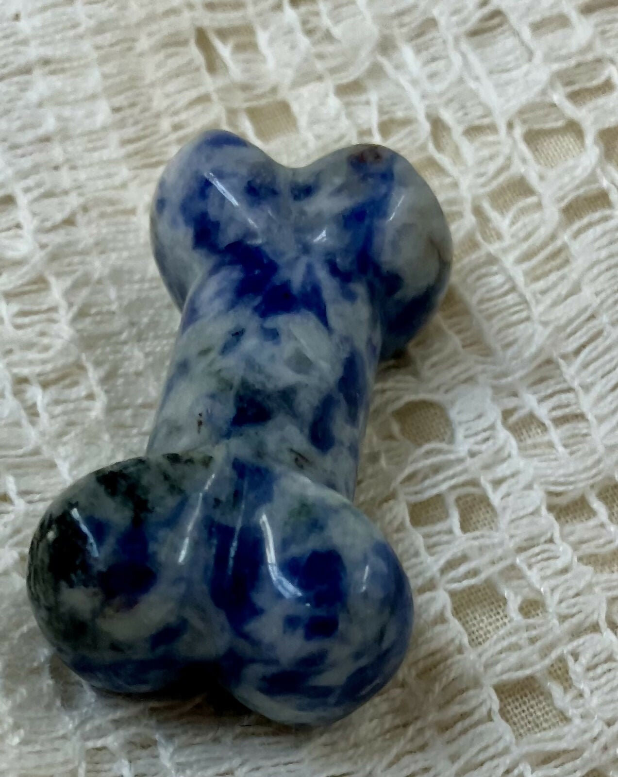 #3152 Crystal dog bone