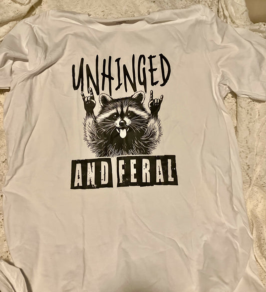 Unhinged tee Xlg #2904