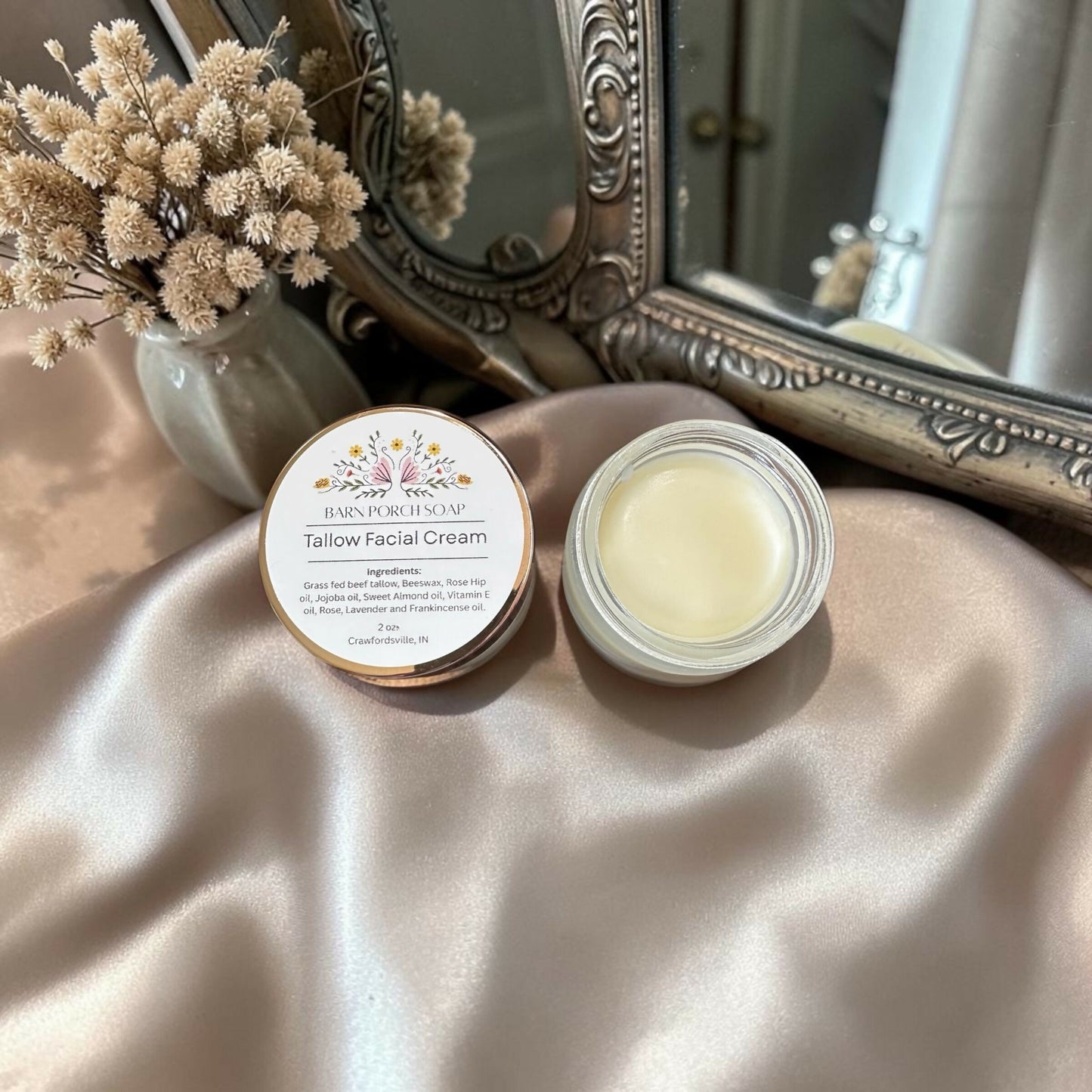 Tallow facial cream
