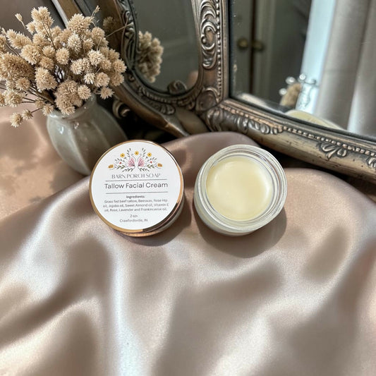 Tallow facial cream