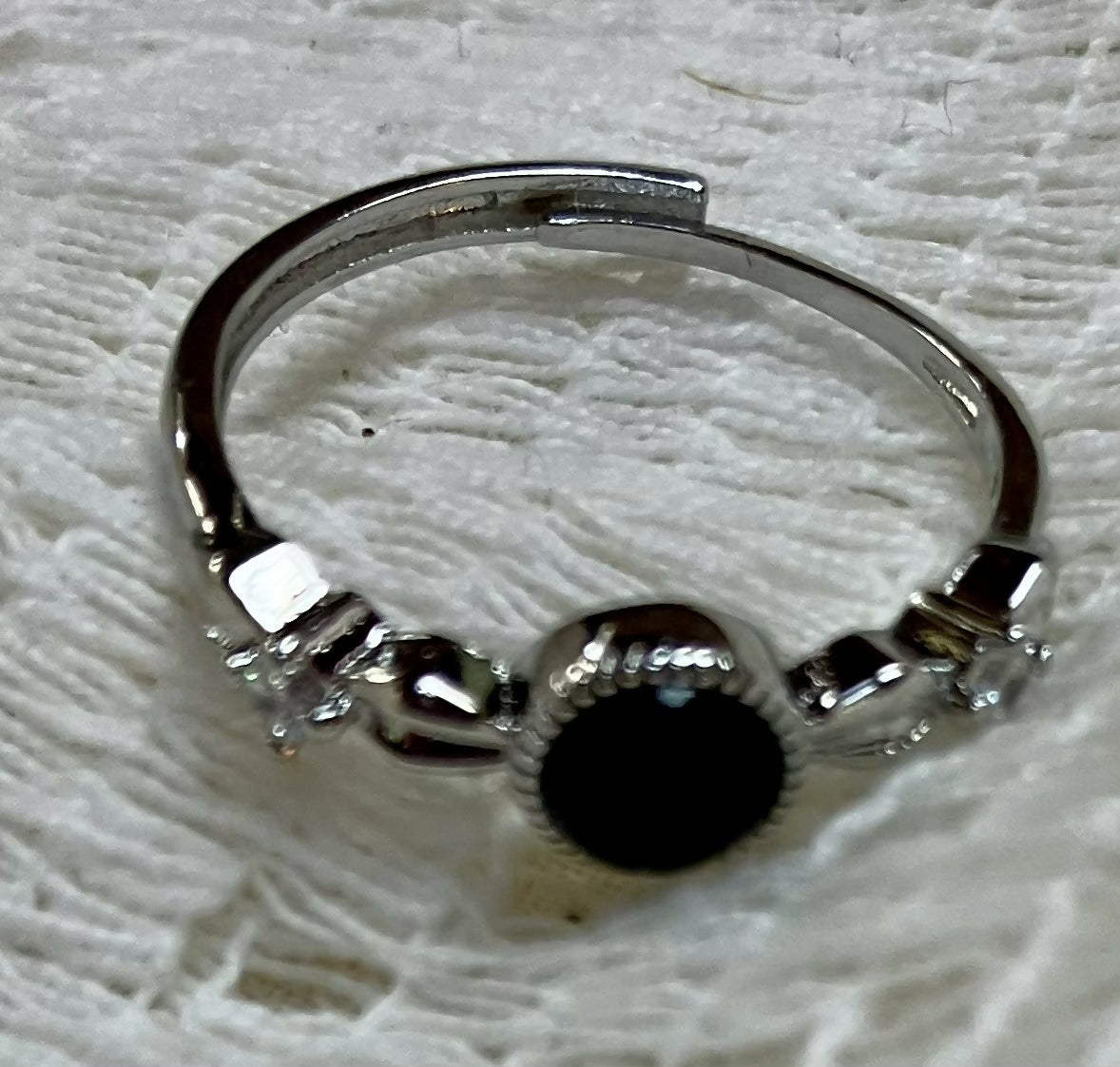 #1212 Black onyx ring