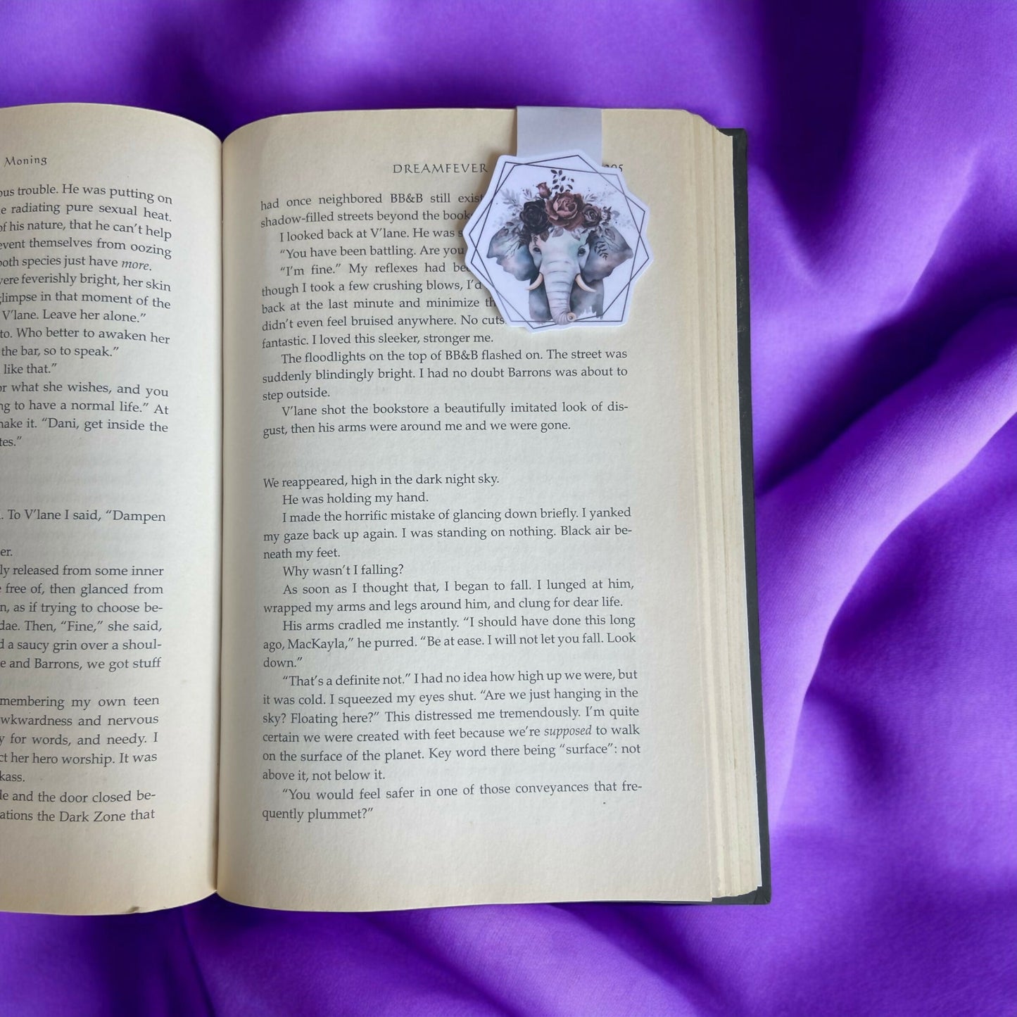 Elephant Magnetic Bookmark