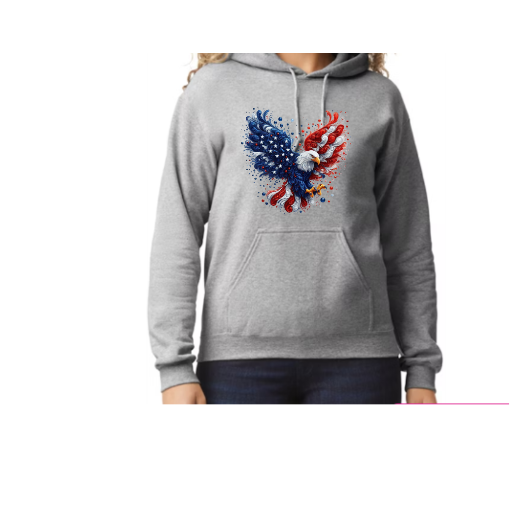 American Eagle in Flight DTF