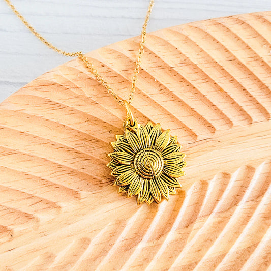 Sunflower Reveal Necklace