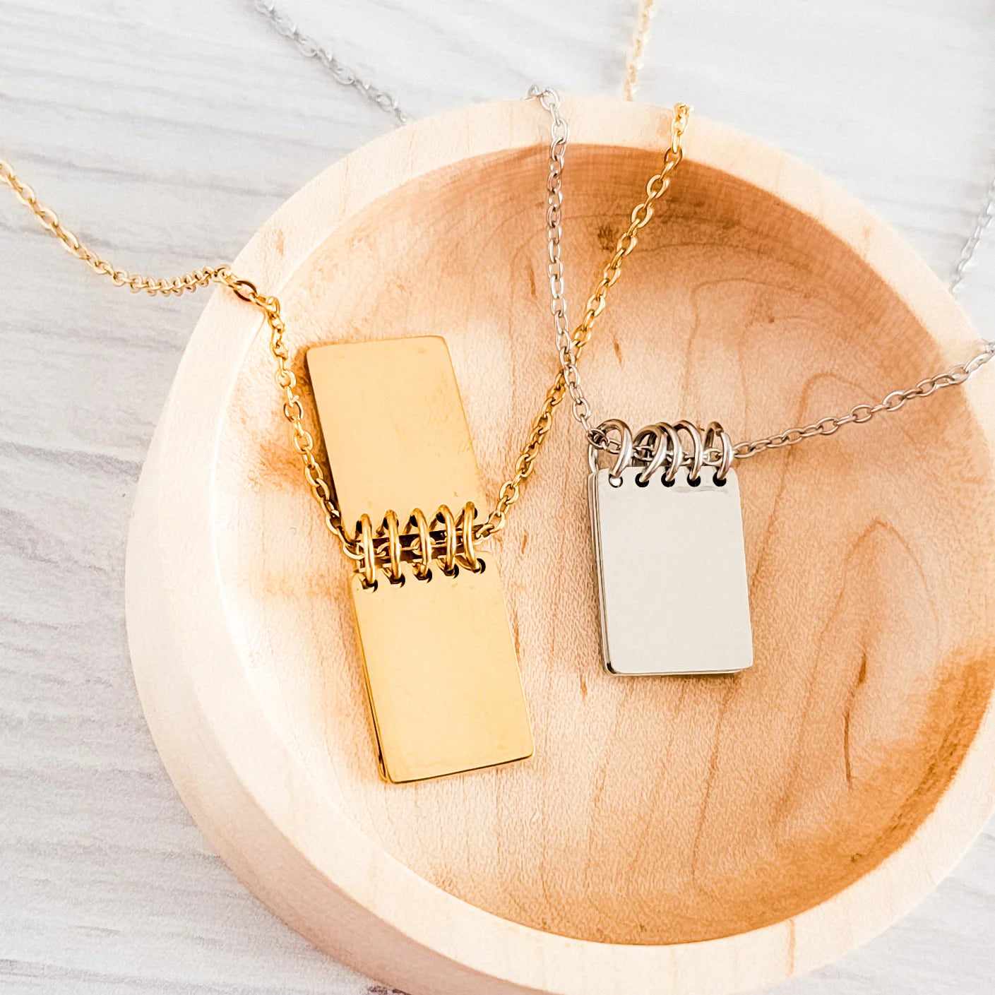 Mini Notebook Necklace