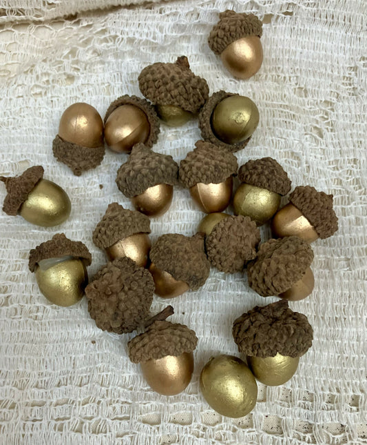 #2653 Handmade acorn decor