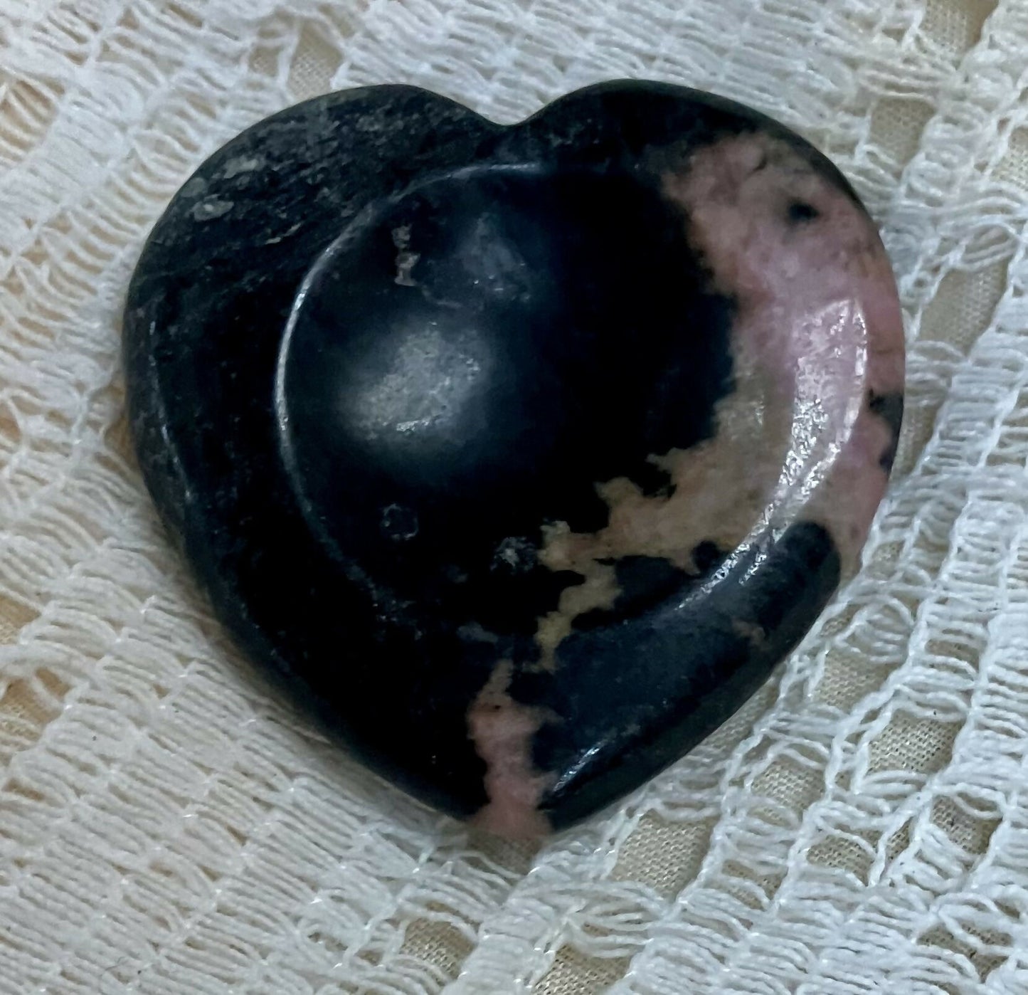 #3209 Heart worry stone