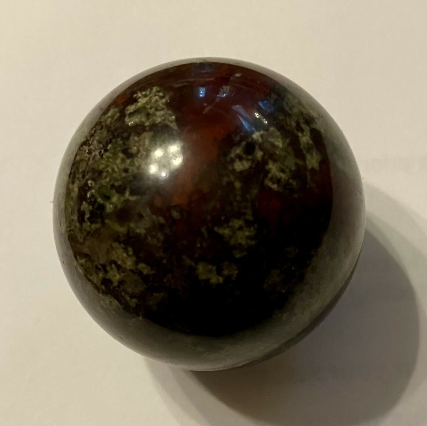 Dragon bloodstone 1 1/4" sphere