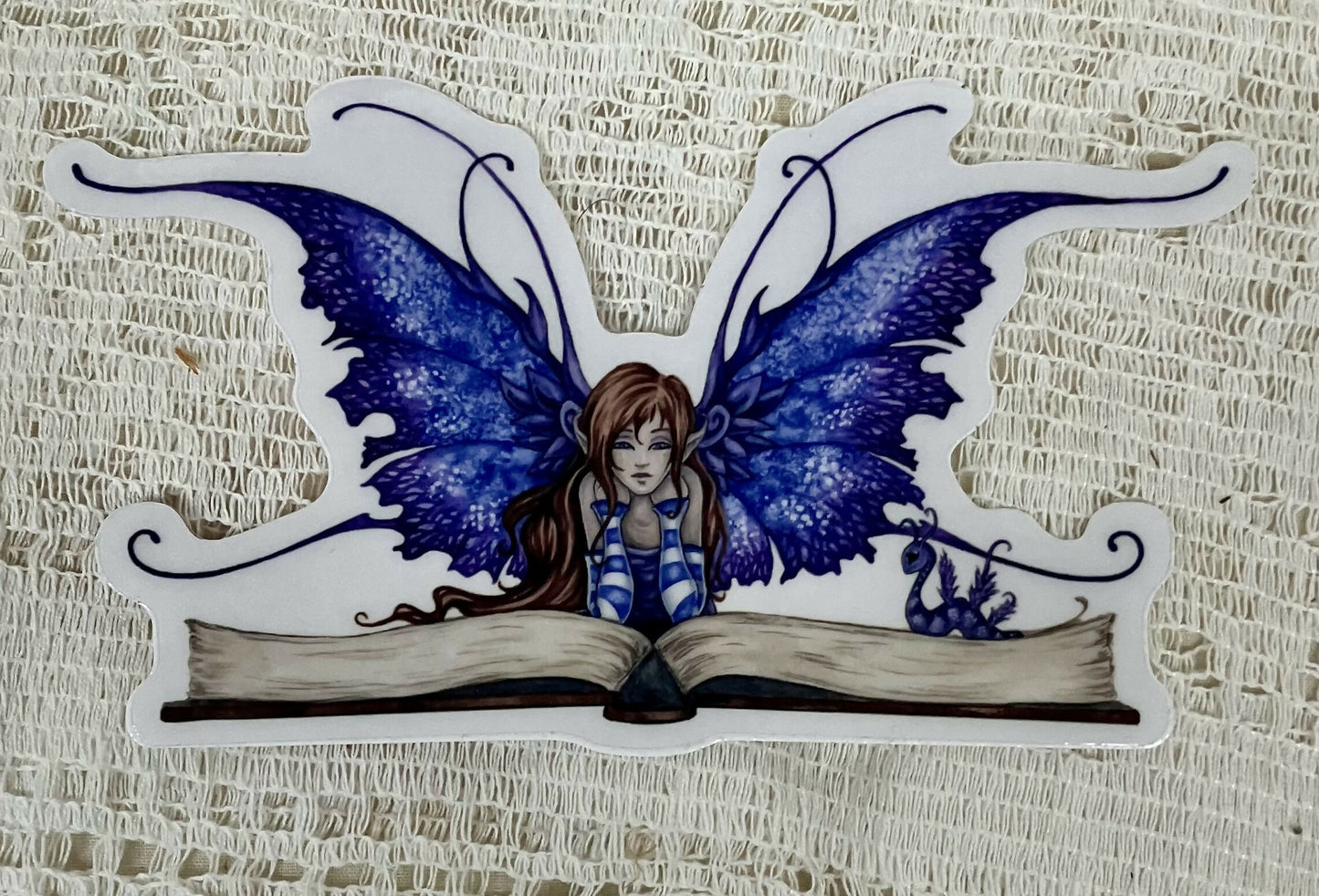 Amy Brown sticker- book fairy #2697
