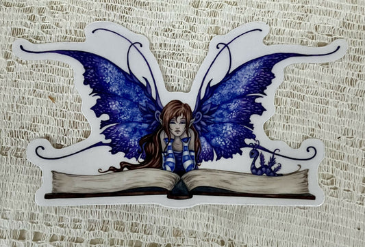 Amy Brown sticker- book fairy #2697