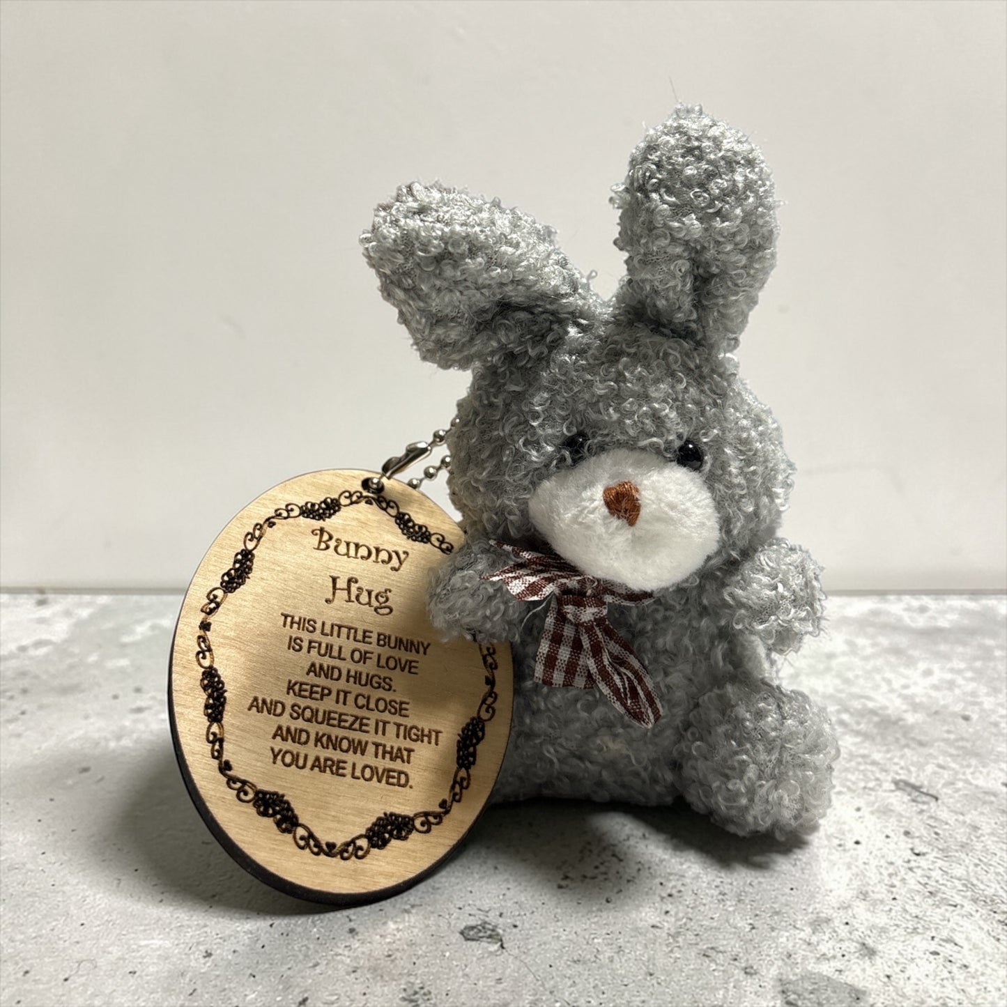 Bunny Hug Keychains