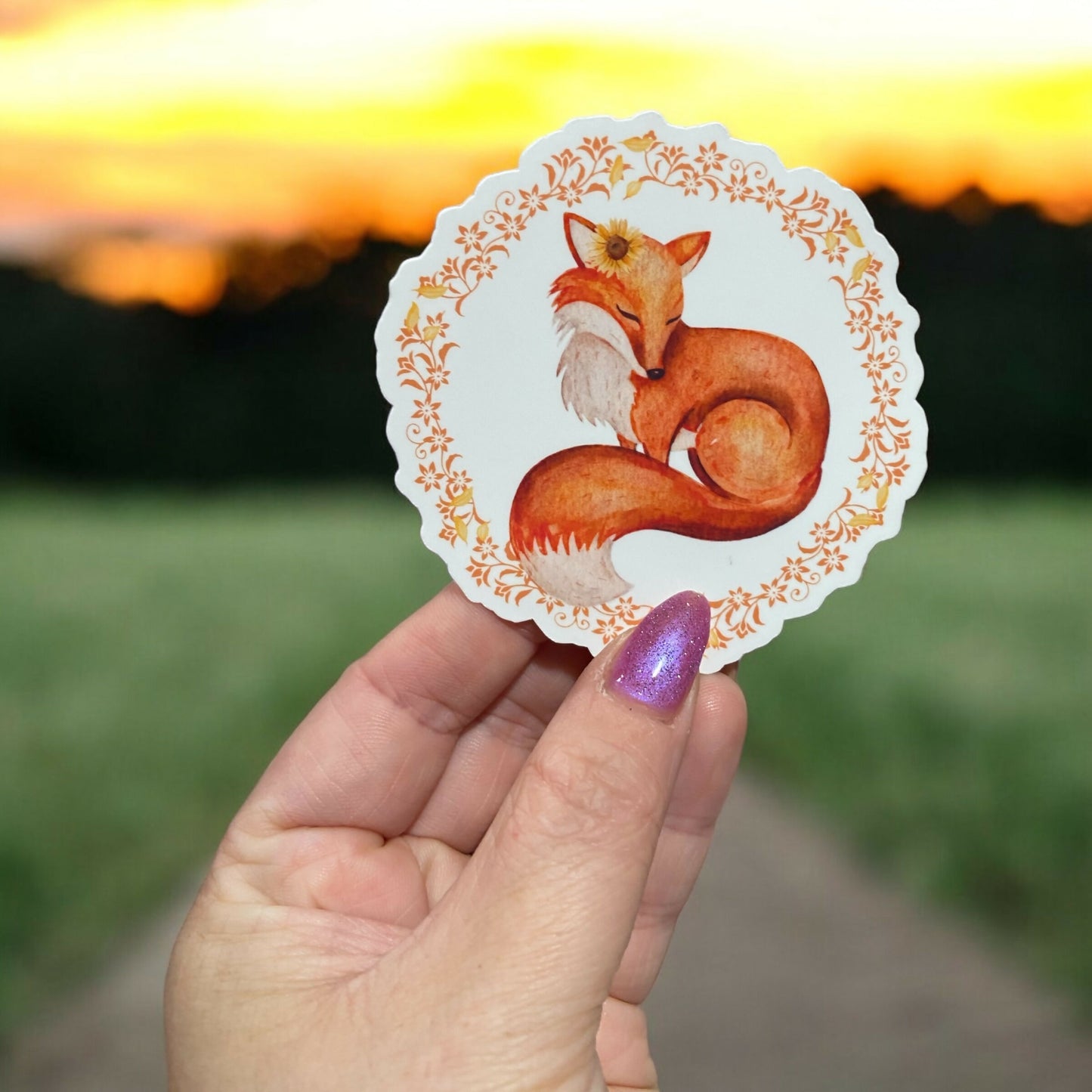 Fox Sticker