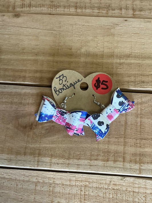 “Cowgirl” Bow Earrings