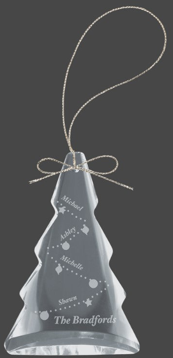 Crystal Ornament - 10 designs available