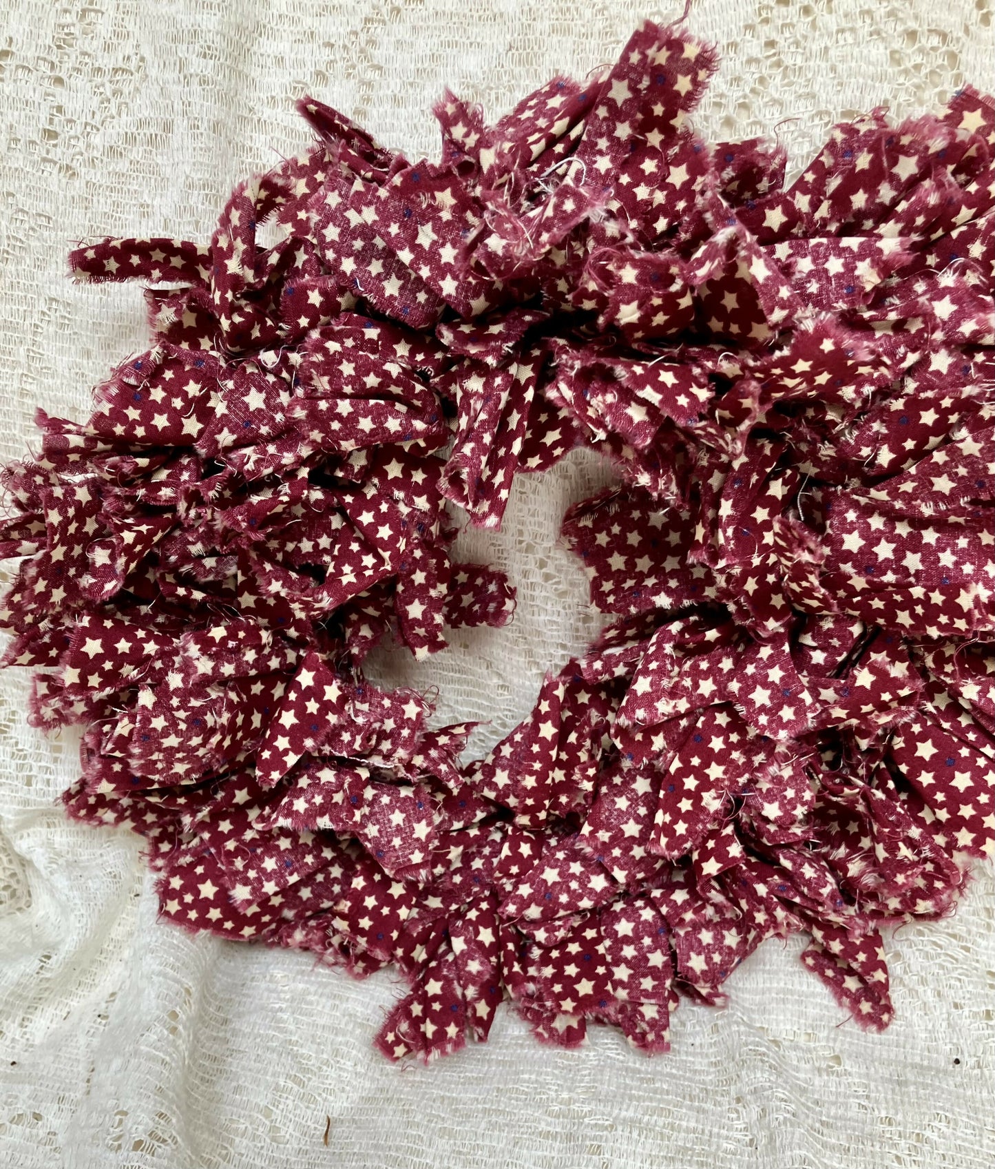 #2265 Rag wreath
