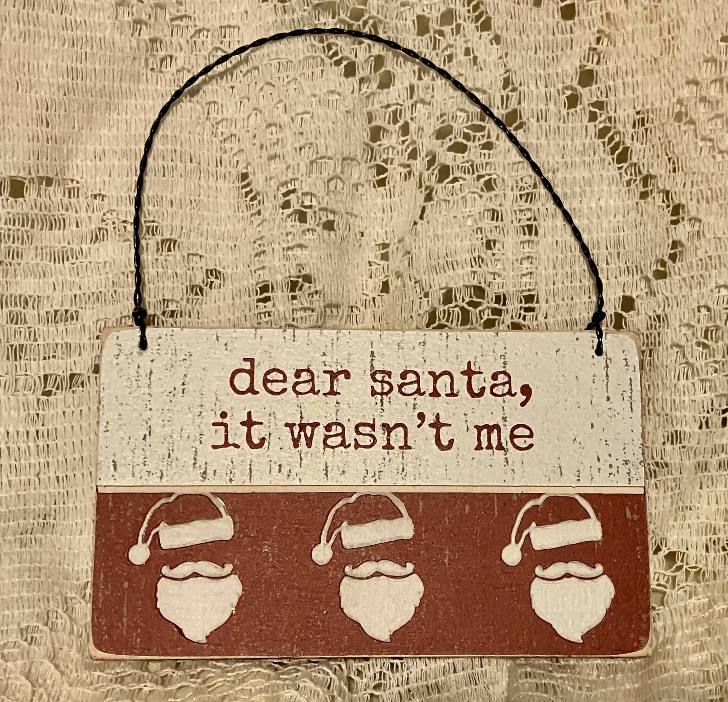 Dear Santa sign #2685