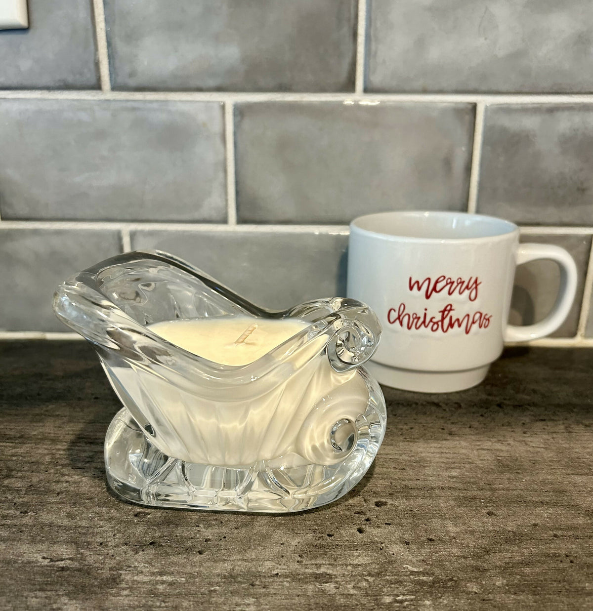Sleigh Candle