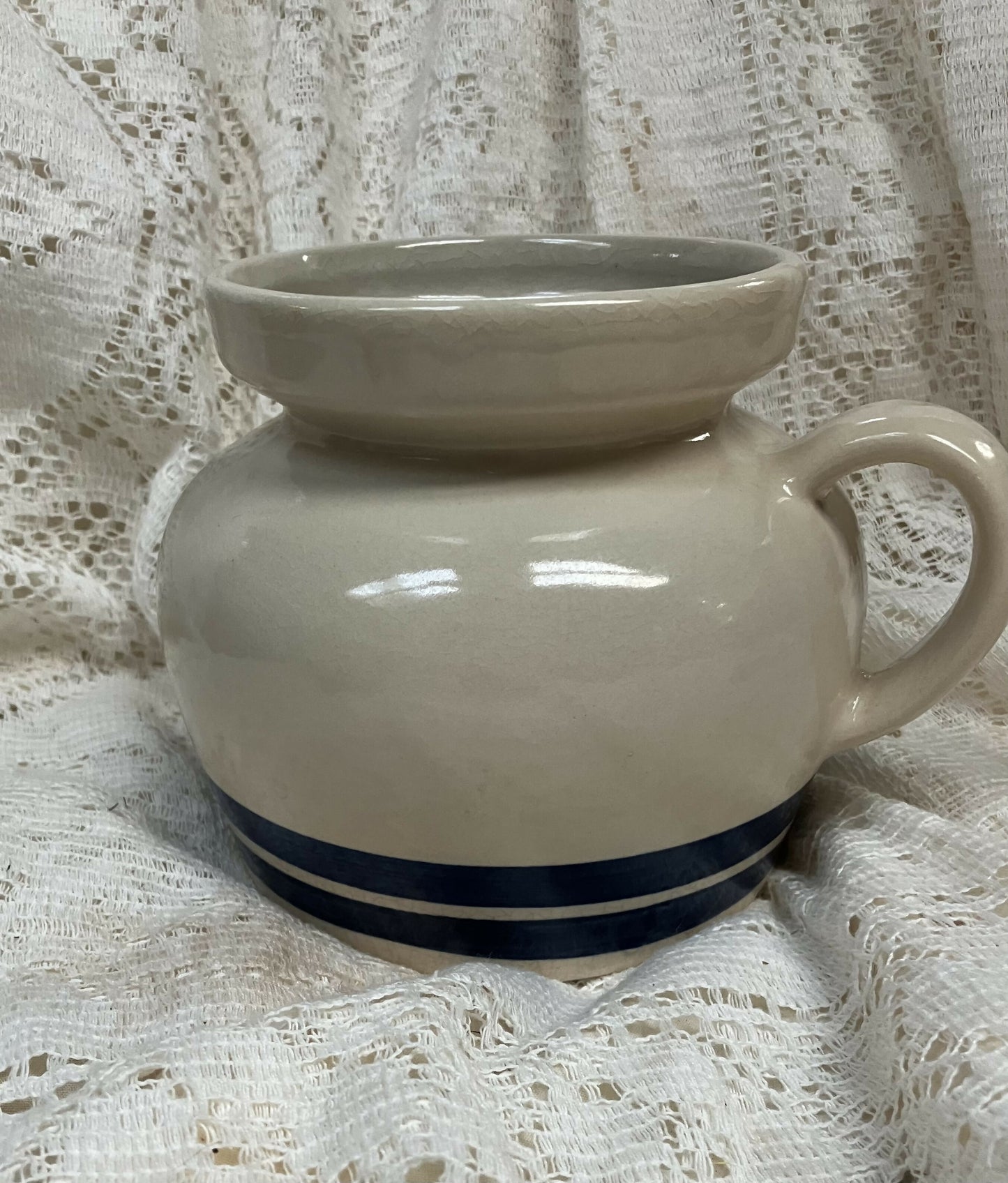 #3251 Vtg Robinson Ransbottom pottery 1qt pitcher