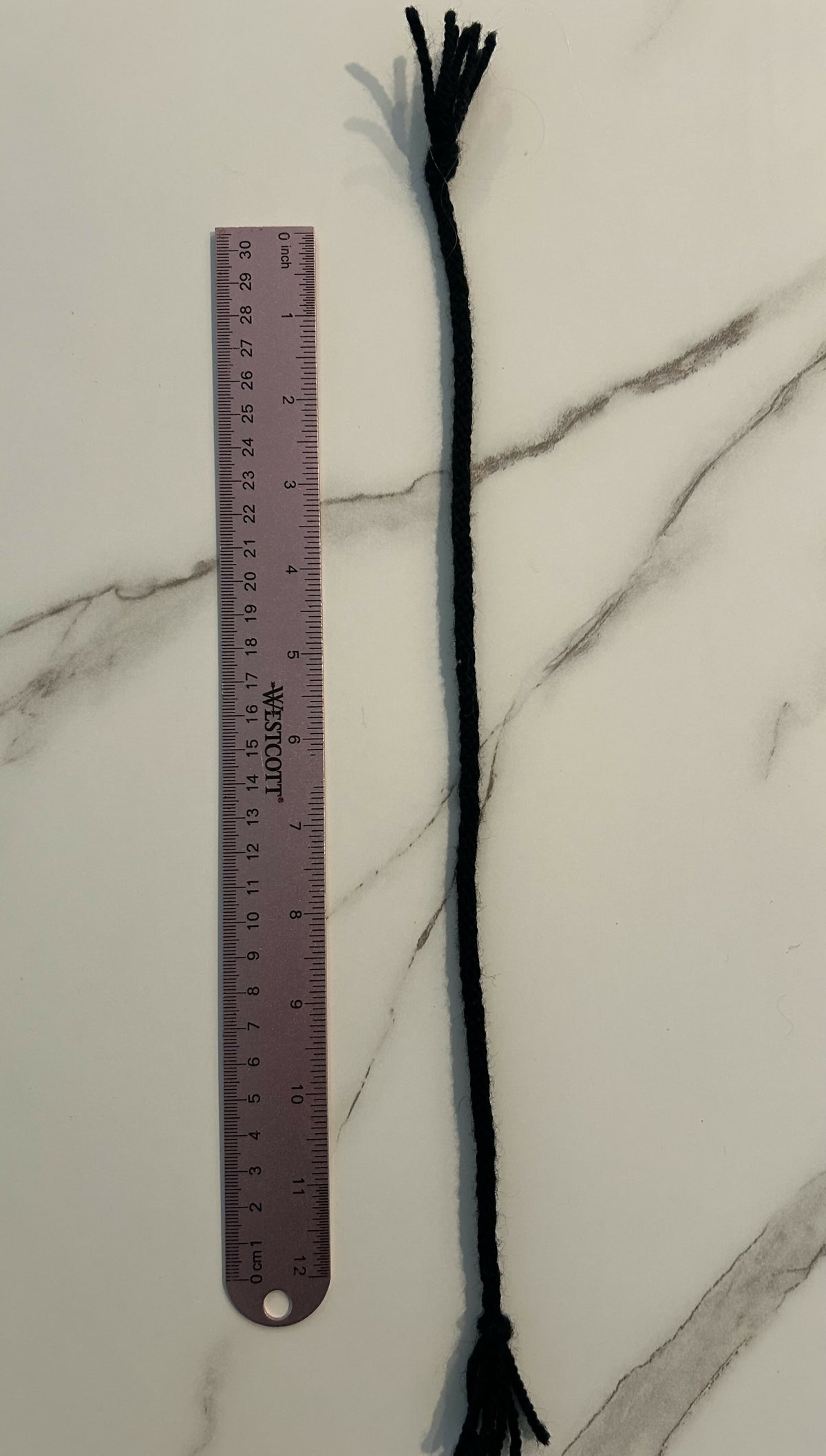 Black kumihimo bracelet