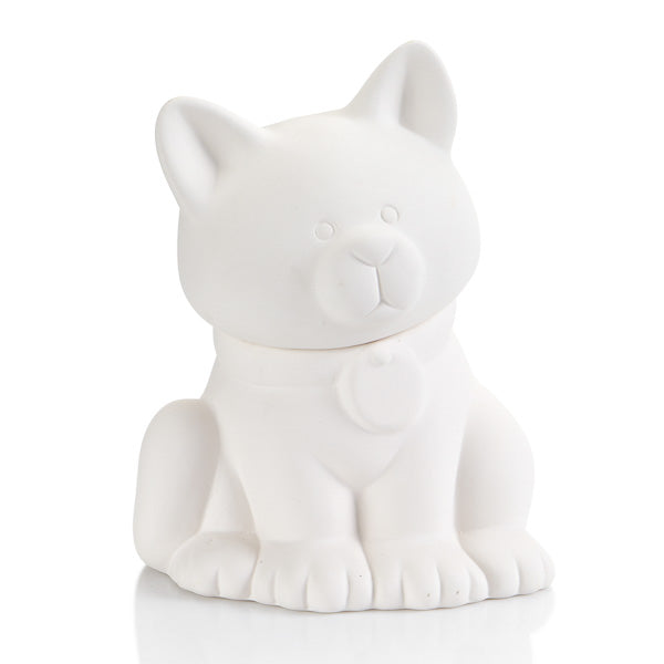 DIY Ceramic Cat Jar