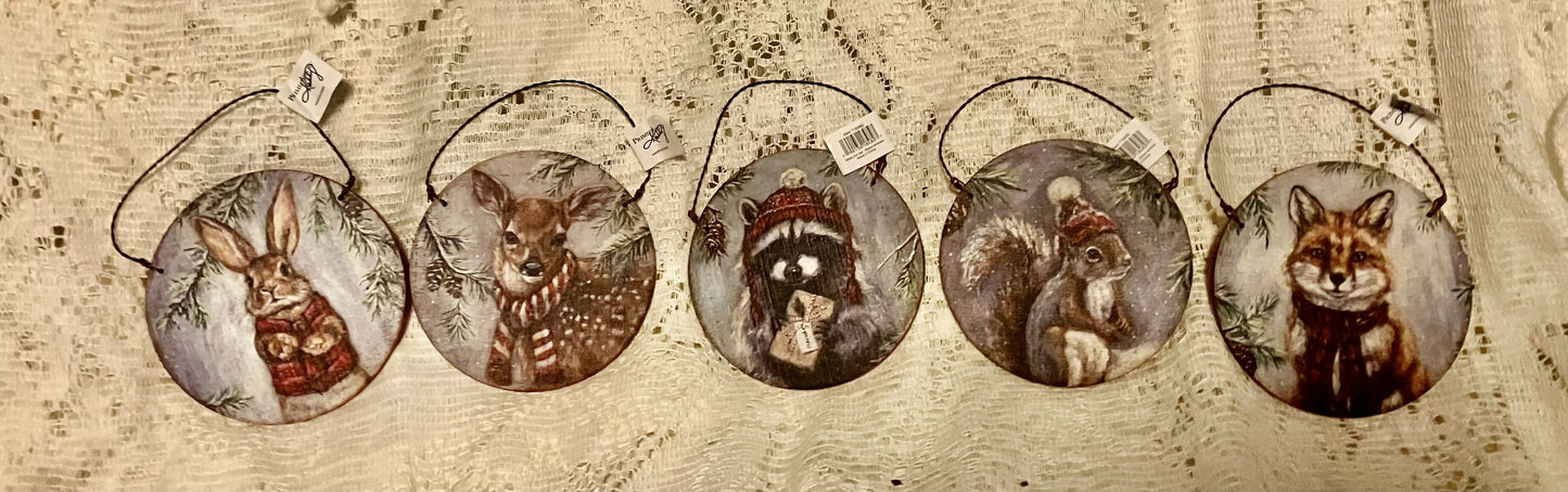 Christmas animal ornament #2692