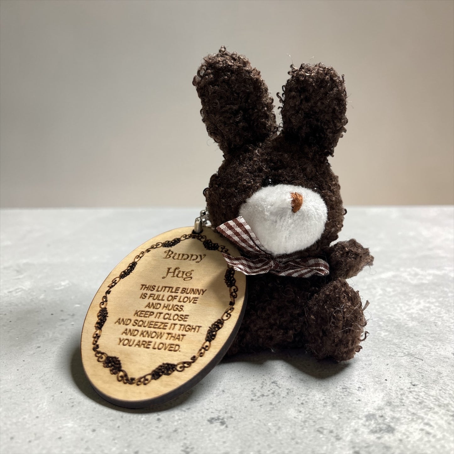 Bunny Hug Keychains