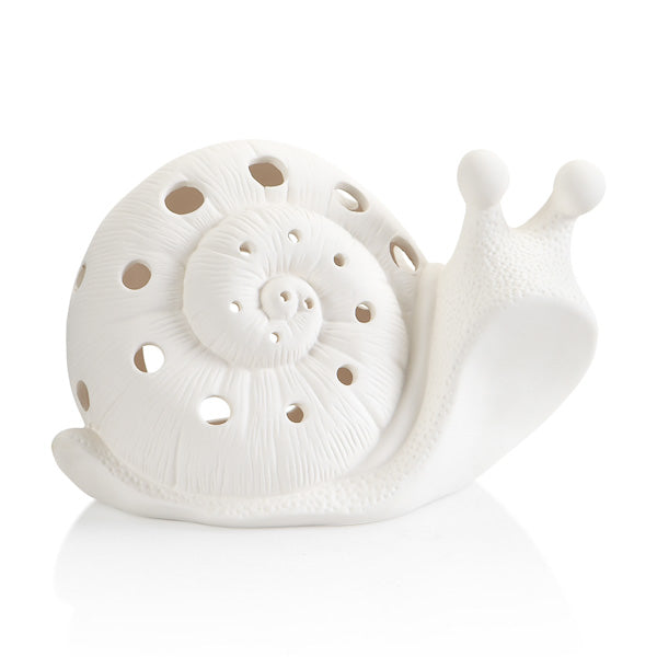 DIY Ceramic Snail Lantern