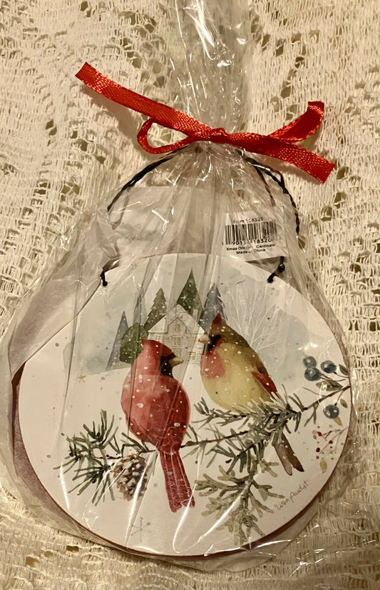 cardinal ornament #2693