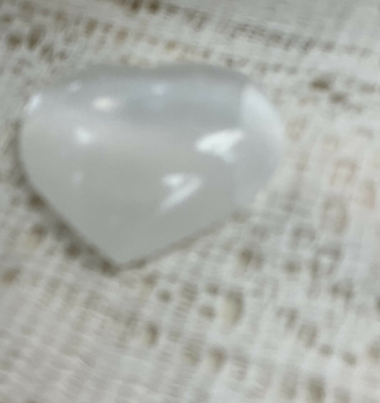 #3241 Selenite Heart