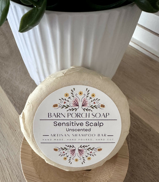 Shampoo Bar Sensitive Scalp Unscented