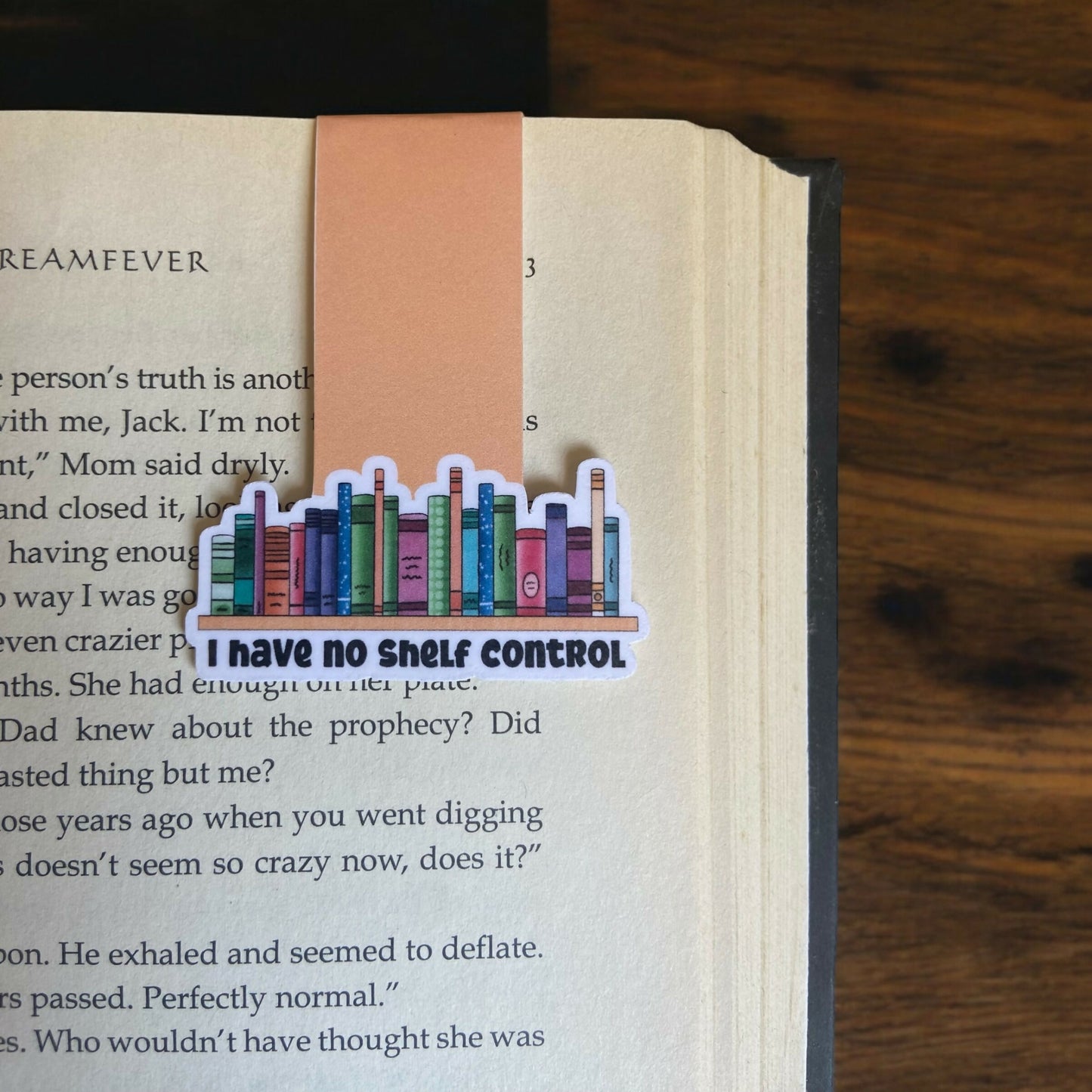Shelf Control Magnetic Bookmark