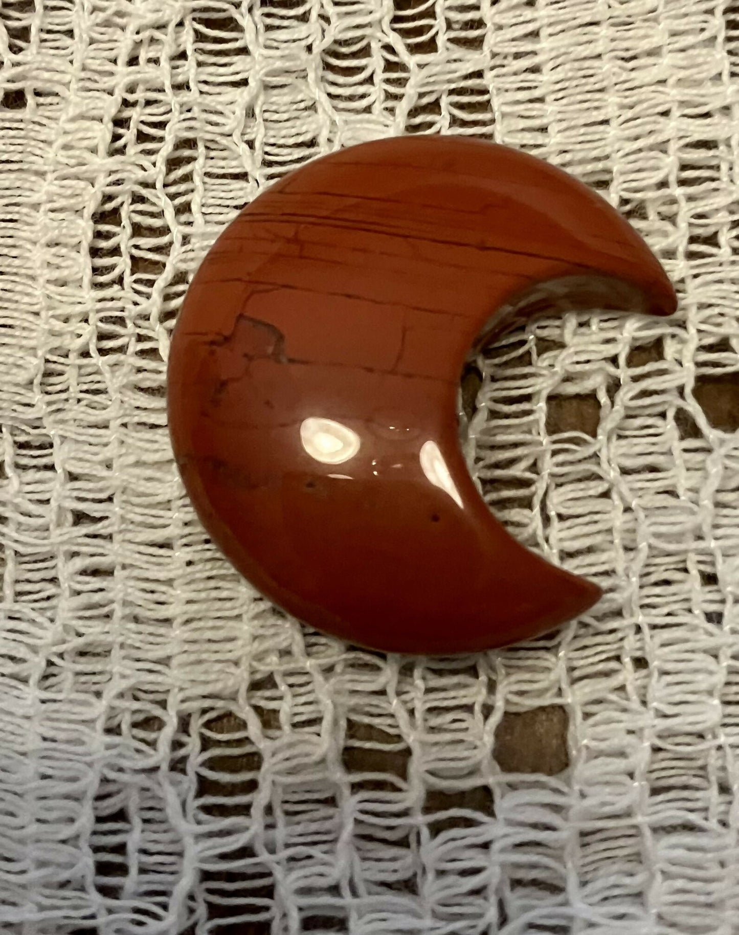 Red jasper moon #1073