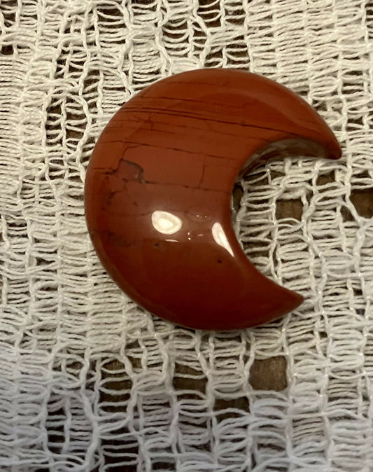 Red jasper moon #1073
