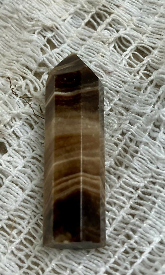 #2585 1" chocolate calcite point