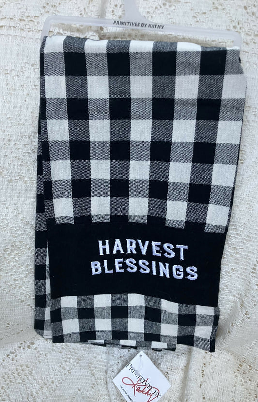 #2705 buffalo plaid towel