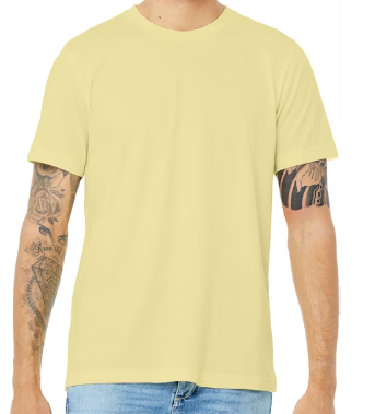 Adult Unisex T-Shirt - Heather French Vanilla