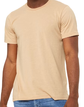 Adult Unisex T-Shirt - Sand