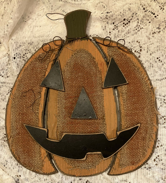 Jack o lantern wall decor #2650