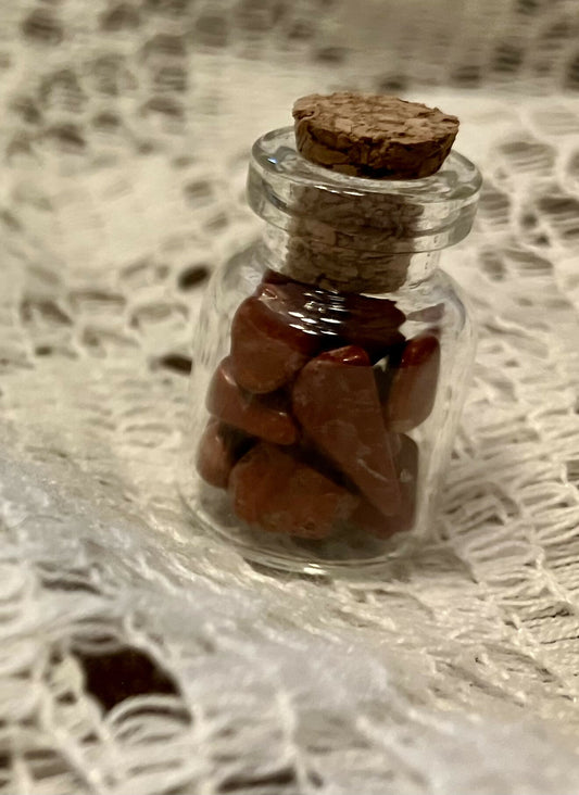 Red jasper chips #1277