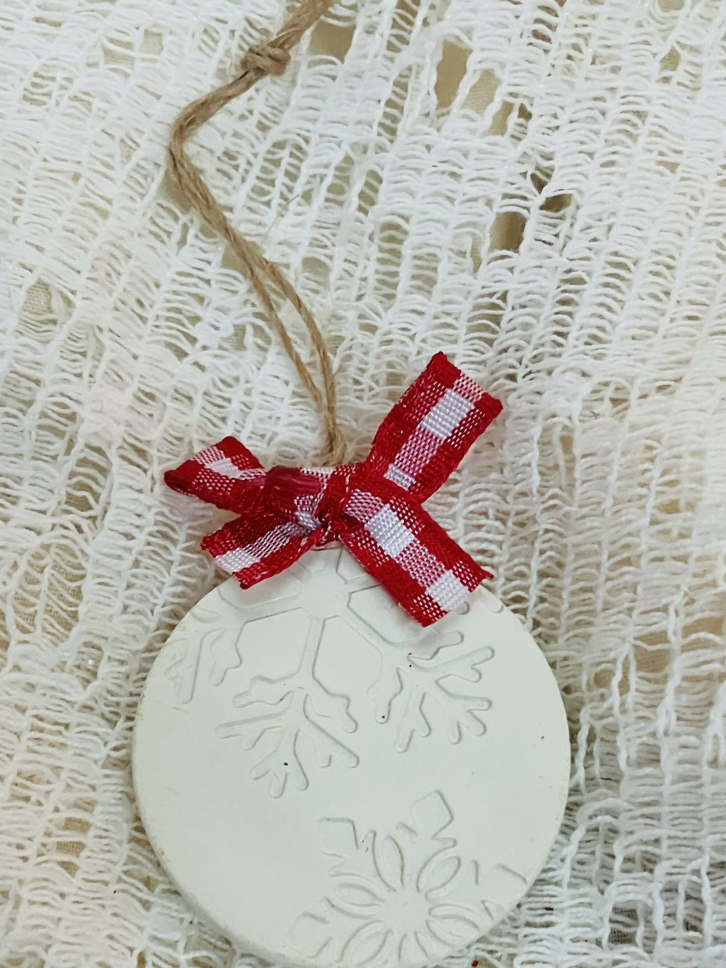 Snowflake mini ornament #1971