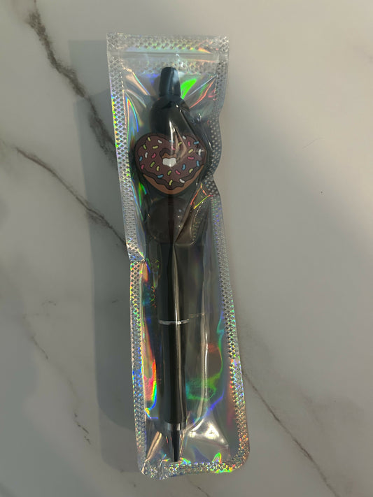 Black doughnut Pen