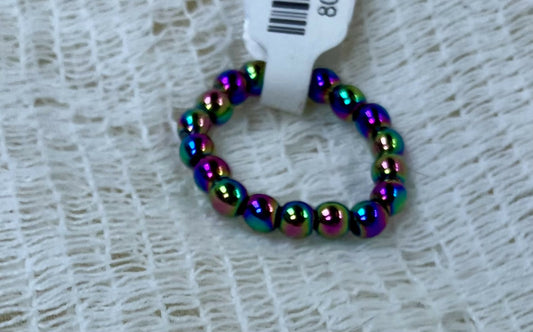 #3198 Crystal stretchable ring