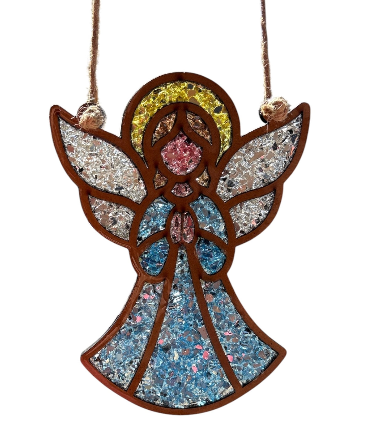 CLASS - Crushed Glass Resin Sun Catcher