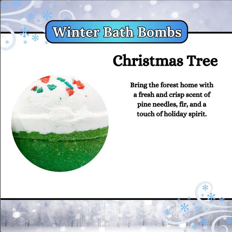 Winter Bath Bombs
