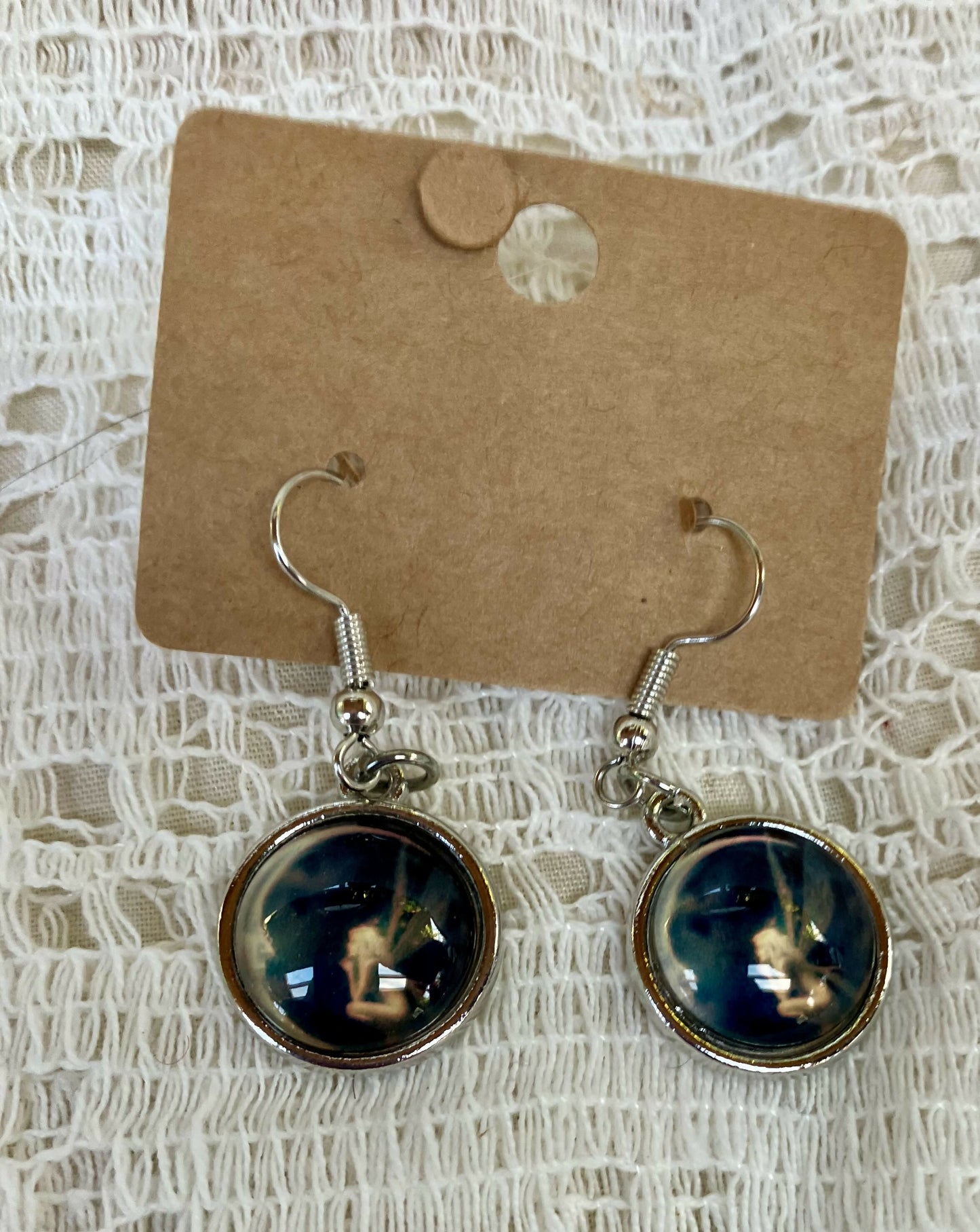 Fairy/moon earrings #2495